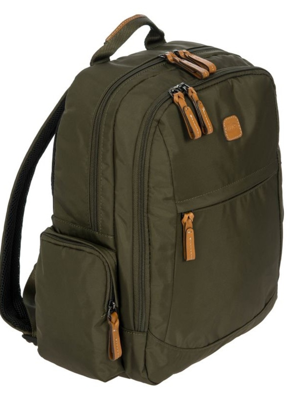 Bric's X-COLLECTION NOMAD BACKPACK Olive Green bag Tan Leather Accents ❤️🔥 - Picture 5 of 11